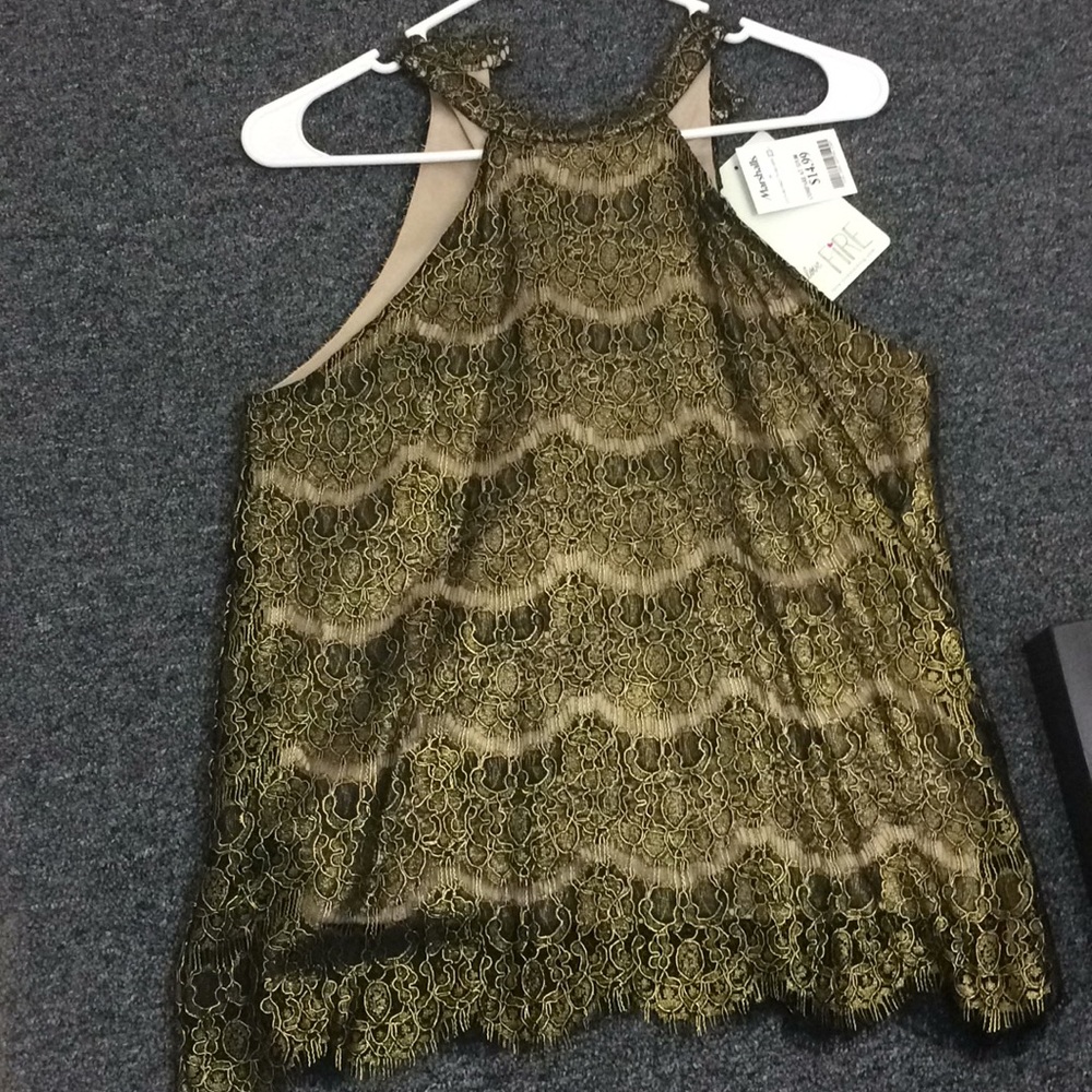 NWT gold top